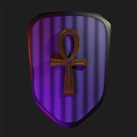 Ankh Shield 3D model : r/Terraria