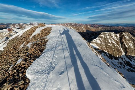 Castle Peak Summit Portrait. Castle Peak, Colorado, 2014 – The ...