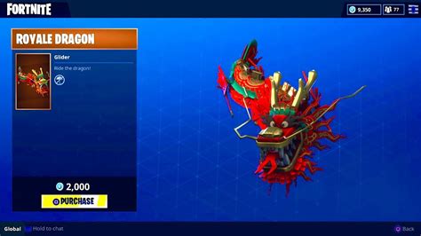 NEW “ROYALE DRAGON” GLIDER (Dragon Glider) - Fortnite Battle Royale ...