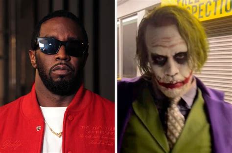 Diddy Got Legal Letter Telling Him Not to Wear Joker Halloween Costume ...