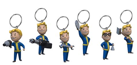 Best Buy: Fallout 76 Vault Boy 3D Keychain Styles May Vary RR4807