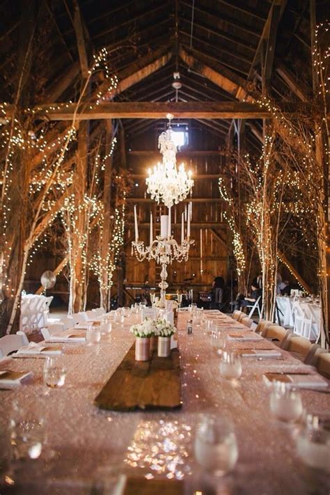 10 Gorgeous Barn Wedding Receptions