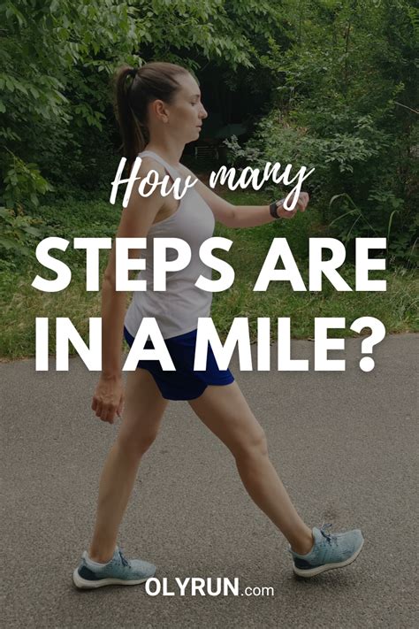 How Many Steps Are In A Mile? | OLYRUN