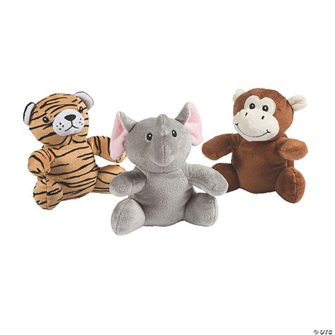 Stuffed Zoo Animals with Sound | Oriental Trading