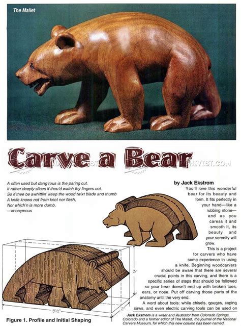 Free Printable Wood Carving Patterns Animals