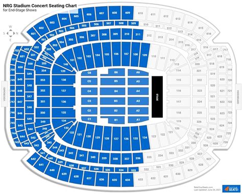 Reliant Stadium Seating Map Rows | Elcho Table