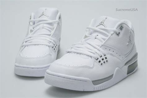 Air Jordan Flight 23 - White - Metallic Silver - SneakerNews.com