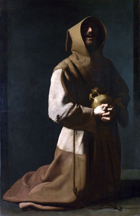 Méditation de Saint François par Francisco de Zurbarán (avec images ...