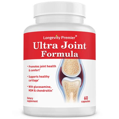 Longevity Ultra Joint Formula for Relief, Support and Health. Joint ...