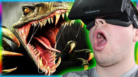 JURASSIC WORLD THE GAME!? - Dinosaur Park in Virtual Reality Oculus ...