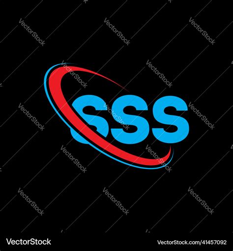 Sss logo letter design Royalty Free Vector Image