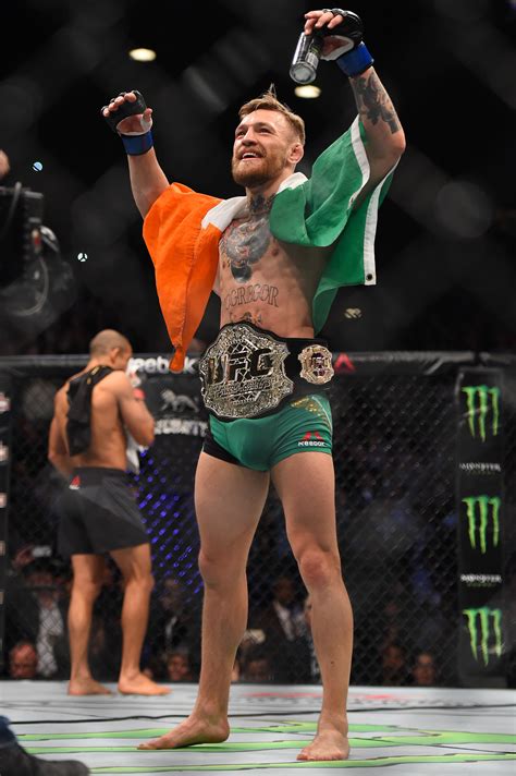 Monster Energy’s Conor McGregor Knocks Out Jose Aldo in 13 Seconds for ...