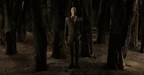 Slenderman in the forest by DensJoy on DeviantArt