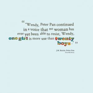 Peter Pan And Wendy Quotes. QuotesGram