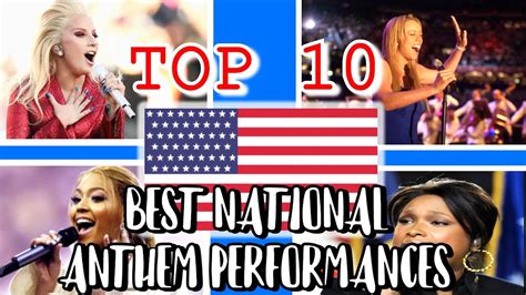 Top 10 Best National Anthem Performances EVER!!! (2020) - YouTube