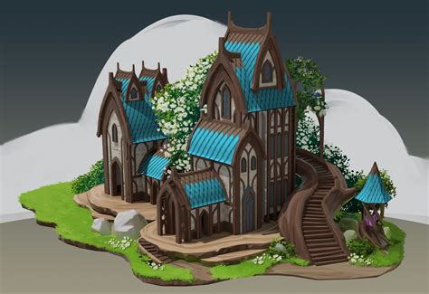 Elf house by TimoKujansuu on DeviantArt