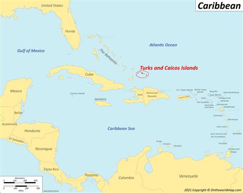 Turks and Caicos Map | United Kingdom | Detailed Maps of Turks and ...