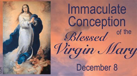 Feast Of The Immaculate Conception | Ladies Ancient Order of Hibernians ...