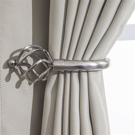 Decorative Metal Curtain Tie Backs at Patricia Wilson blog