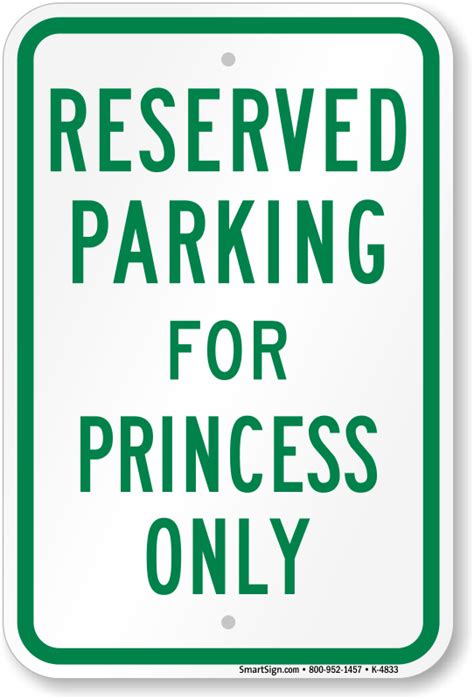 Funny Parking Signs - Humorous Parking Signs