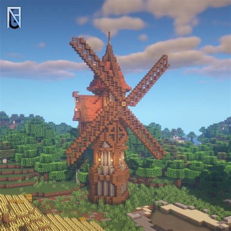 I built a Minecraft windmill inspired by Witcher 3! Thoughts? : gaming ...