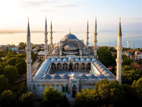 Islamic Mosques Blue