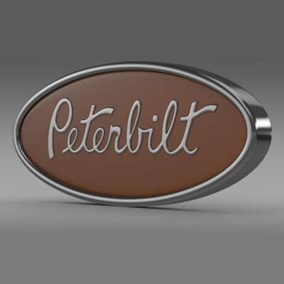 Peterbilt Logo - 3D Model by Creative Idea Studio