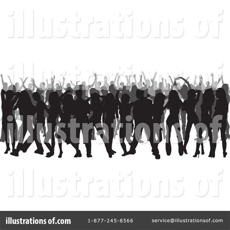 Crowd Clipart #1119454 - Illustration by dero