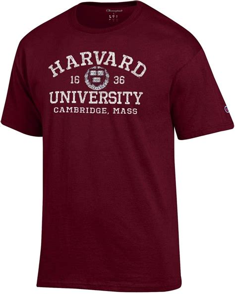 Amazon.com : Harvard University Over Cambridge NCAA T Shirt, Maroon ...