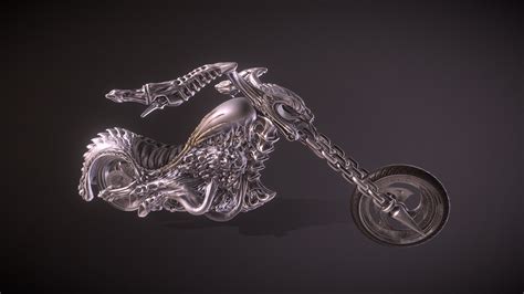 Ghost Rider - Hell Cycle - Download Free 3D model by Isabelle ...