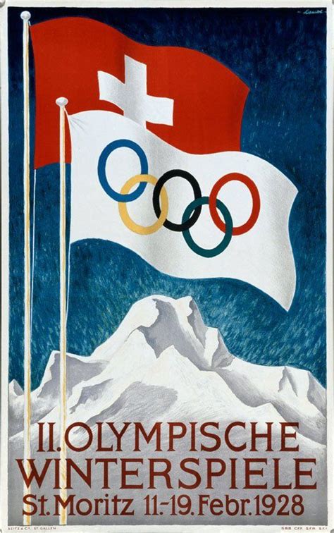 1928 winter olympics | Winter olympics, Vintage ski posters, Sport ...