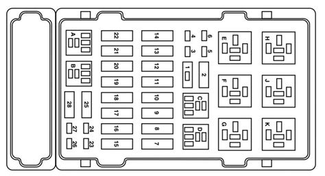 Ford E-250 (2004) - fuse box diagram - Auto Genius