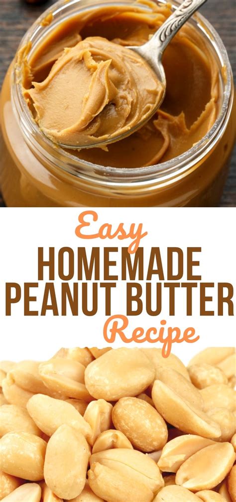 Easy Homemade Peanut Butter Recipe - Thrifty Jinxy