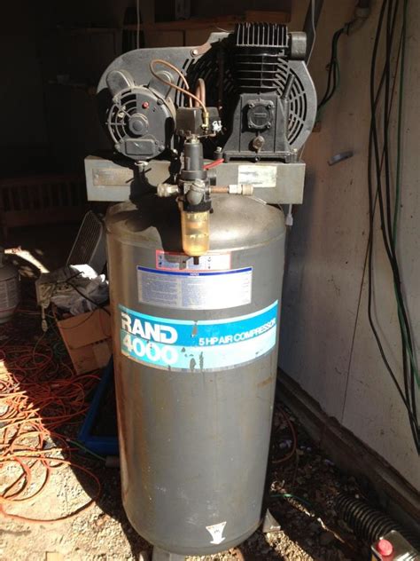 Used Ingersoll-Rand 5 HP Vertical Air Compressor For-Sale