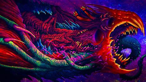 2560x1440 Resolution Hyper Beast CSGO Art Cool 1440P Resolution ...