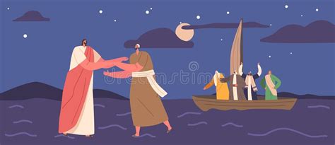 Jesus Peter Water Stock Illustrations – 115 Jesus Peter Water Stock ...