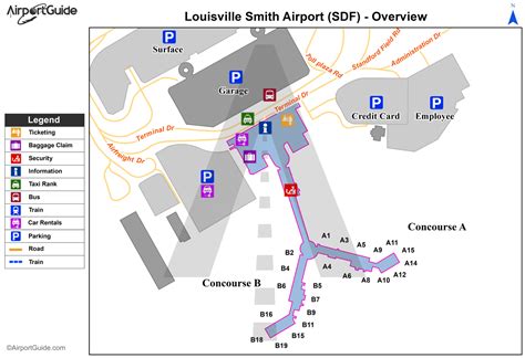 Louisville International Airport Map | Draw A Topographic Map