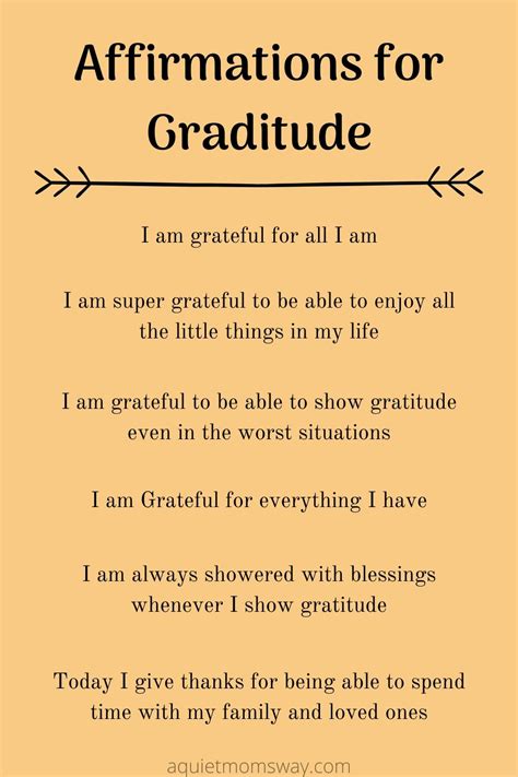 Gratitude Affirmations | Affirmations, Positive self affirmations ...