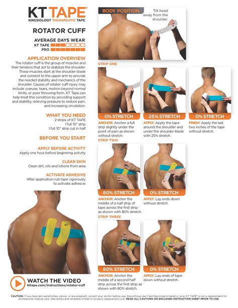 How To Apply Kt Tape To Shoulder Blade