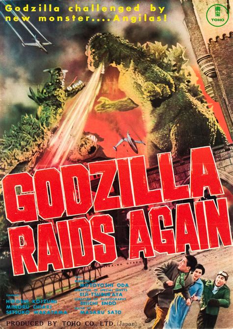 Godzilla Raids Again (1955) | The Mysteroid Report: A Japanese SFX Film ...