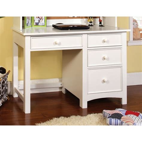 Rosebery Kids Modern Kids Desk in White - Walmart.com - Walmart.com