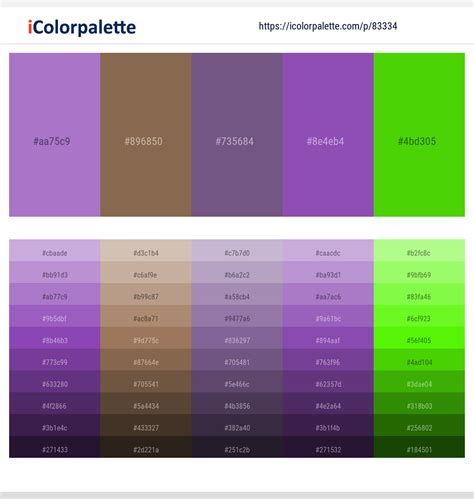 1 Latest Color Schemes with Rum And Harlequin Color tone combinations ...