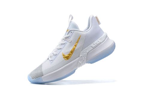 Nike LeBron Ambassador 13 White Gold - FavSole.com