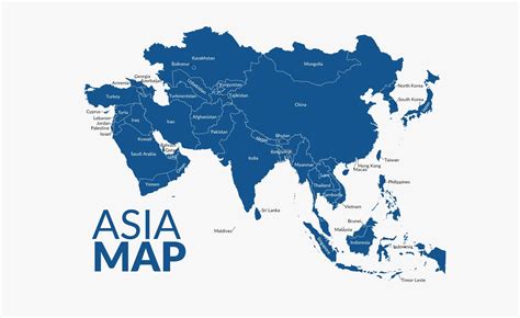 Map Of Asia Stvfs - Large Map of Asia