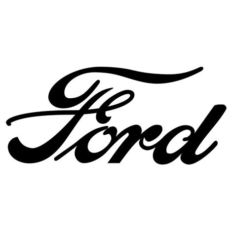 Ford Text Logo (black) 2048x2048 | Ford logo, Ford tattoo, Ford emblem