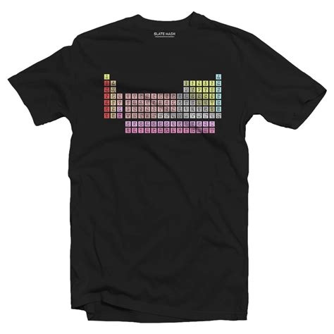 Periodic Table T-shirt – SLATE HASH