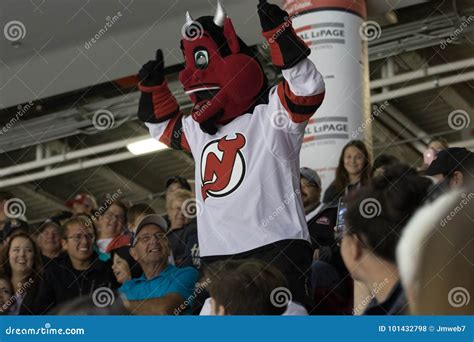 NJ Devil editorial stock photo. Image of crowd, kraft - 101432798