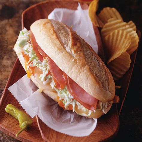 Hot Ham & Cheese Sub Recipe | Land O’Lakes