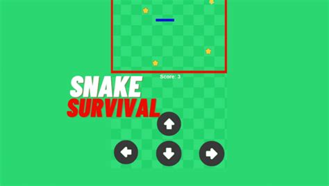 Snake Survival 🕹️ Play Now on GamePix