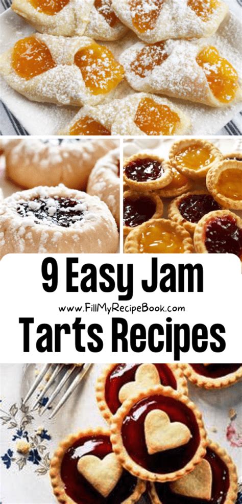 9 Easy Jam Tarts Recipes - Fill My Recipe Book